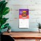 Brush Dance; But First Coffee | 2027 7 x 14 Inch (Hanging) Monthly Mini Wall Calendar; Category:Wall Calendars; Image:6